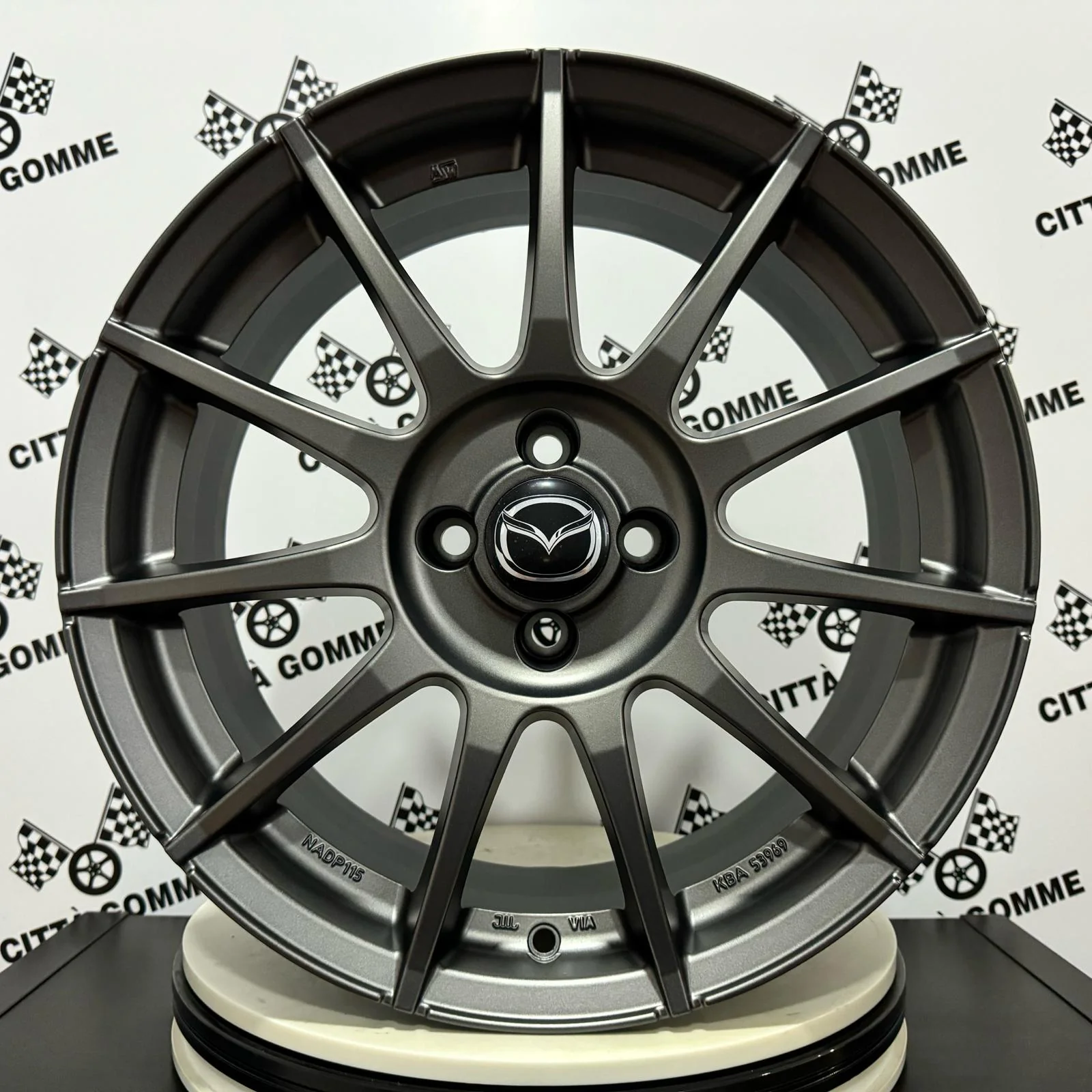 Set da 4 Cerchi in lega MSW85 per Mazda 2 MX-3 MX-5 Demio - Image 9