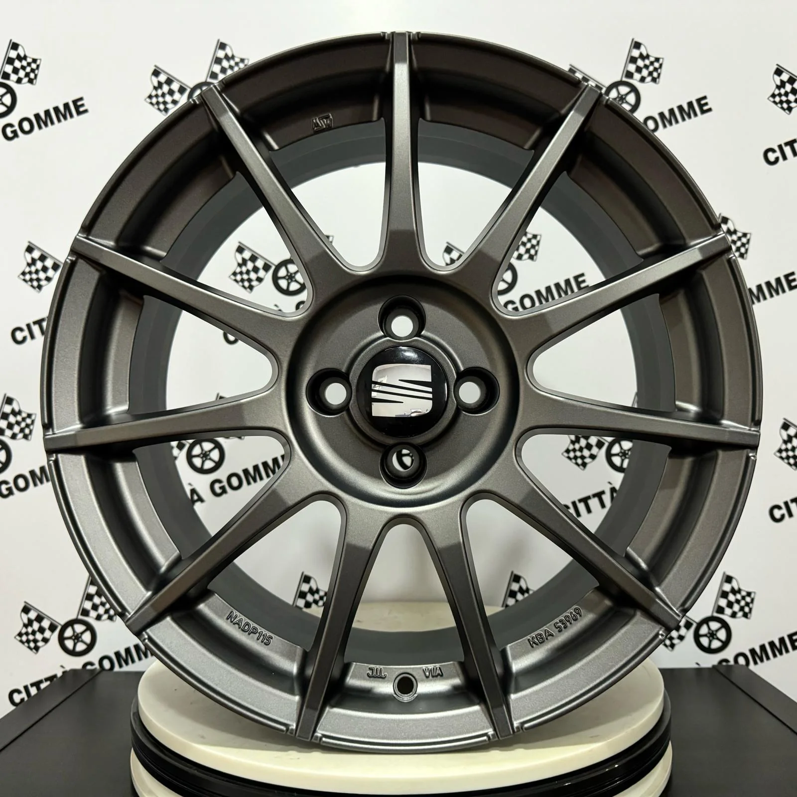 Set da 4 Cerchi in lega MSW85 per Seat Mii Arosa - Image 9