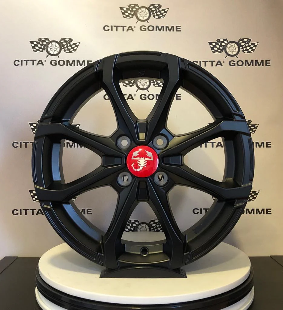 Set da 4 Cerchi in lega MswX4 per Abarth 500 595 SS esseesse - Image 4