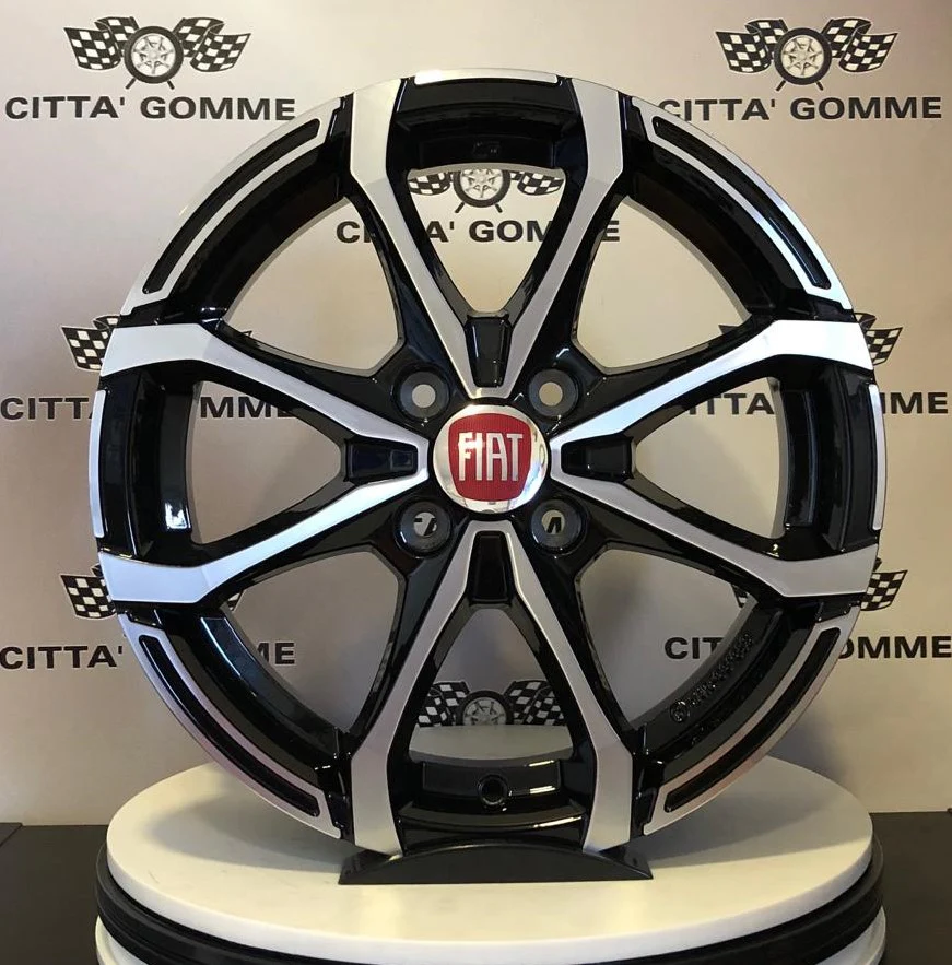 Set da 4 Cerchi in lega MswX4 per Fiat Grande Punto e Punto Evo Abarth - Image 3