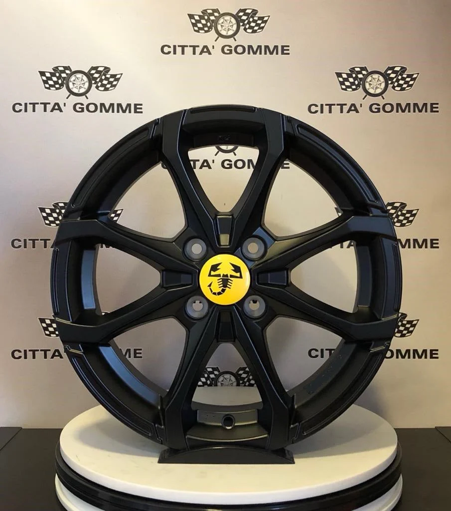 Set da 4 Cerchi in lega MswX4 per Grande Punto Abarth e Punto Evo Abarth SS esseesse - Image 4