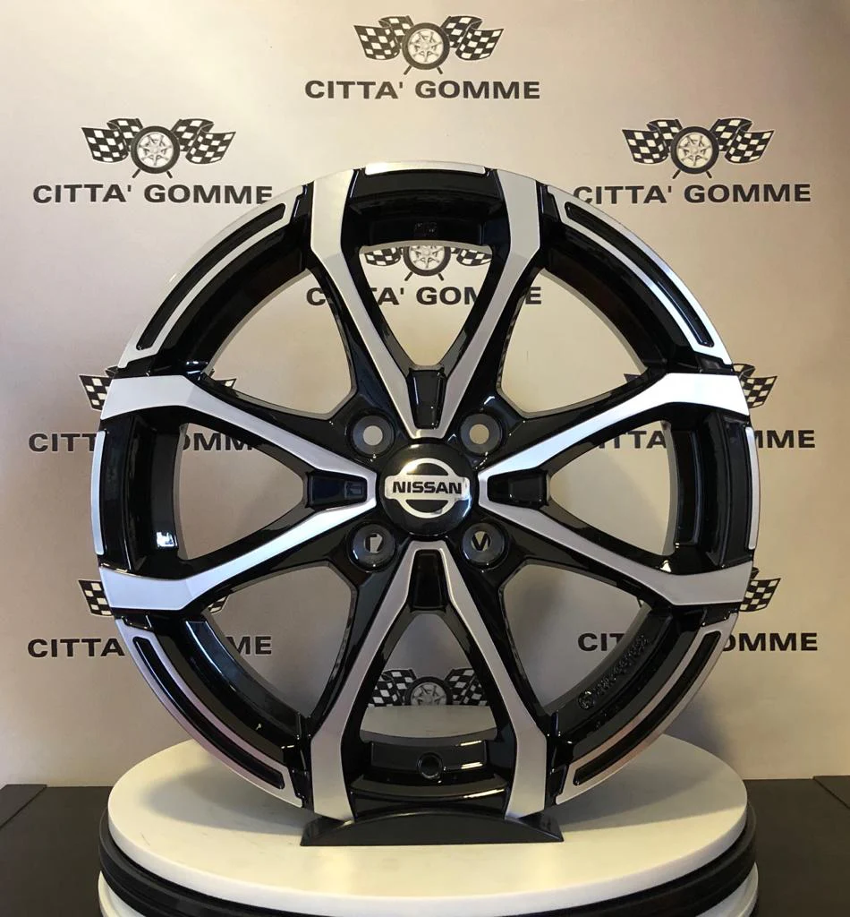 Set da 4 Cerchi in lega MswX4 per Nissan Almera Micra Note Pixo 100 NX - Image 3