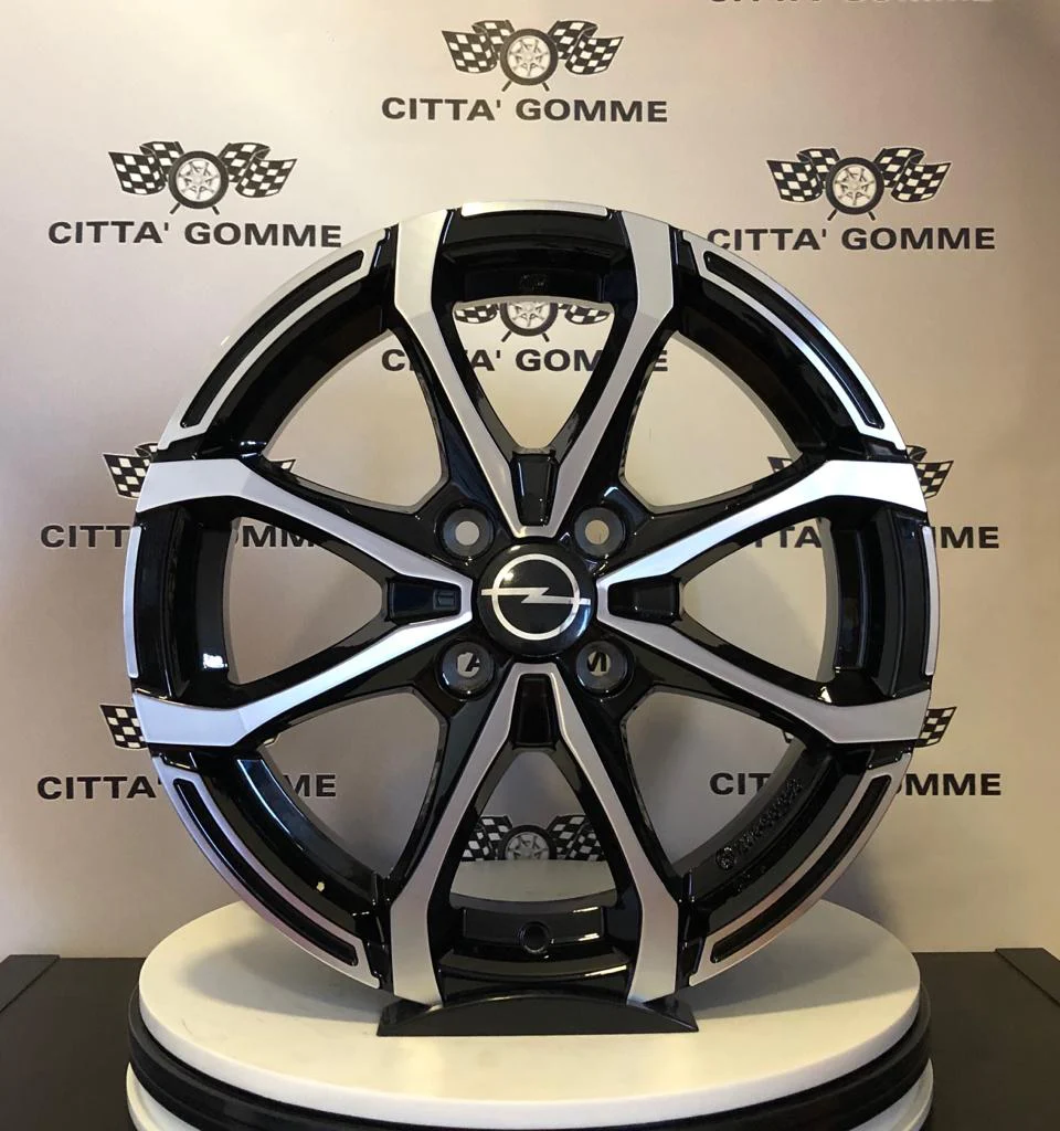 Set da 4 Cerchi in lega MswX4 per Opel Agila Astra Corsa Meriva Tigra Karl - Image 3