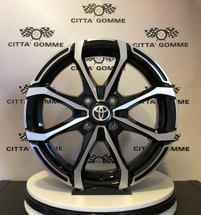 Set da 4 Cerchi in lega MswX4 per Toyota Yaris Aygo Corolla IQ - Image 3
