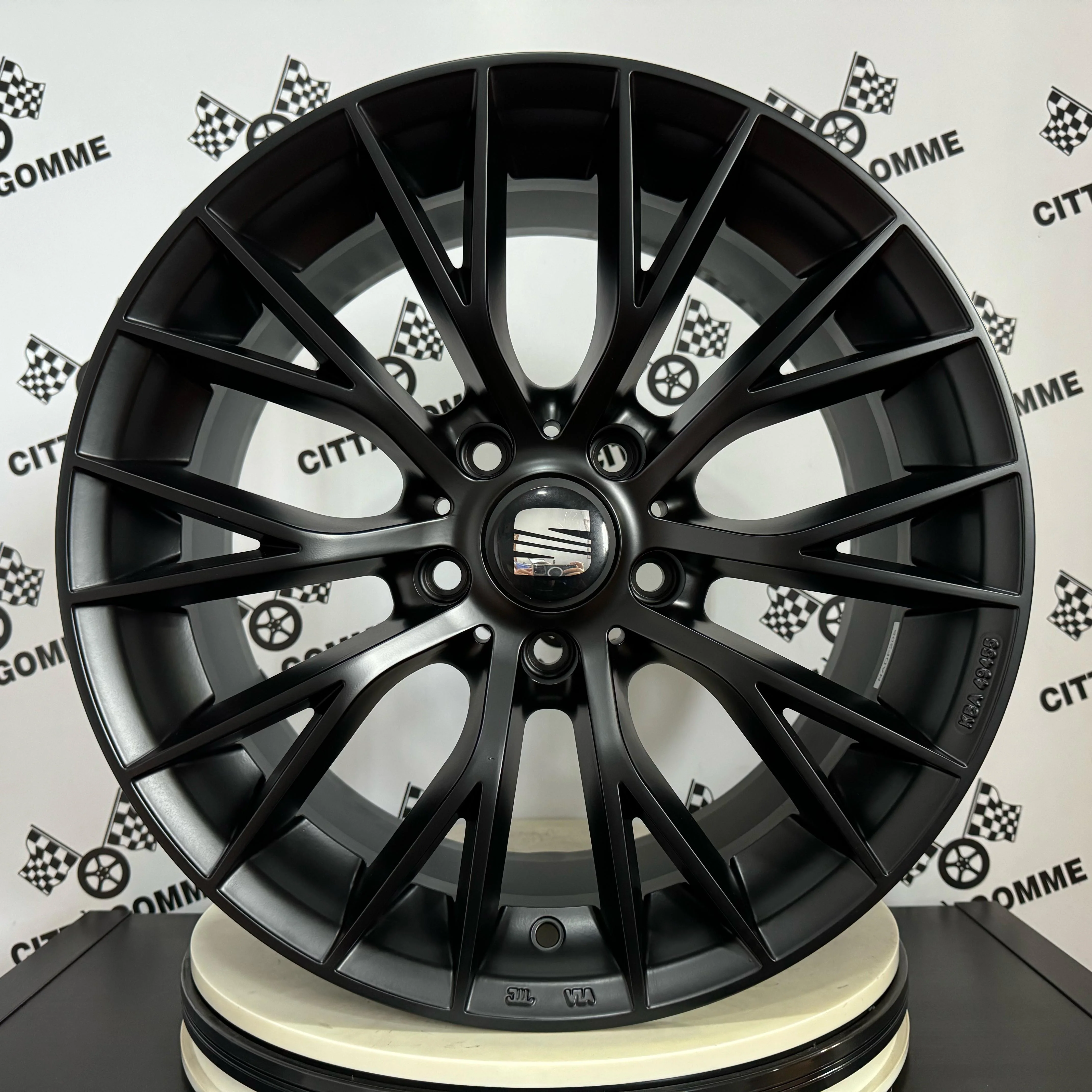 Set da 4 Cerchi in lega Munchen per Seat Alhambra Ateca Altea Exeo Leon Tarraco Cupra Formentor - Image 2