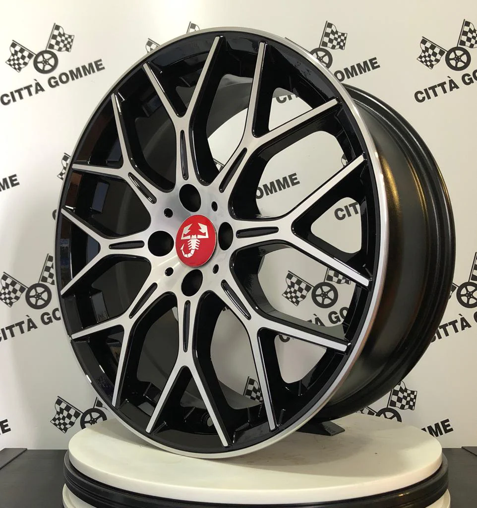 Set da 4 Cerchi in lega N80 per Abarth 500 595 SS esseesse - Image 2