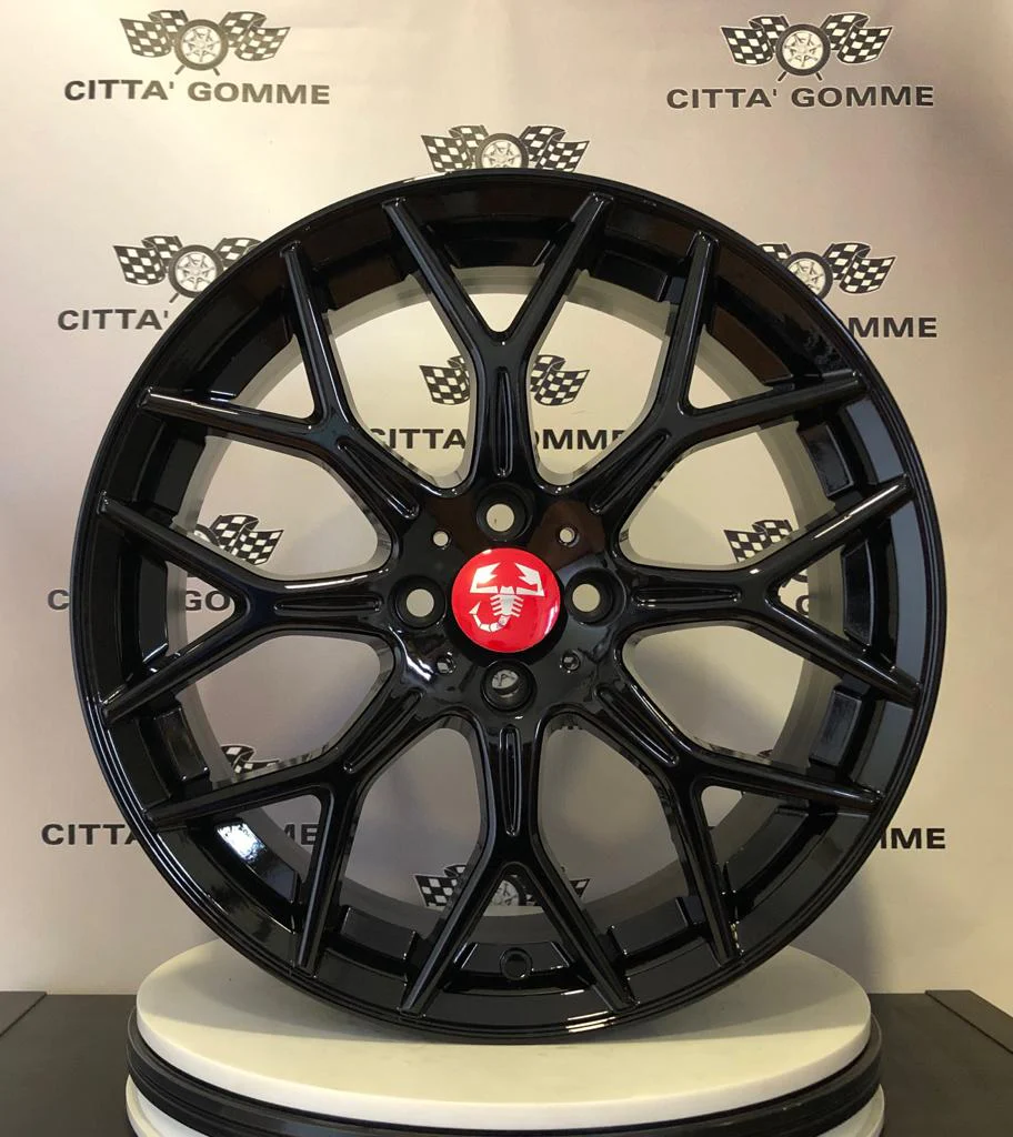 Set da 4 Cerchi in lega N80 per Abarth 500 595 SS esseesse - Image 4