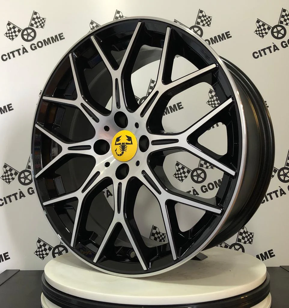 Set da 4 Cerchi in lega N80 per Abarth 500 595 SS esseesse - Image 2