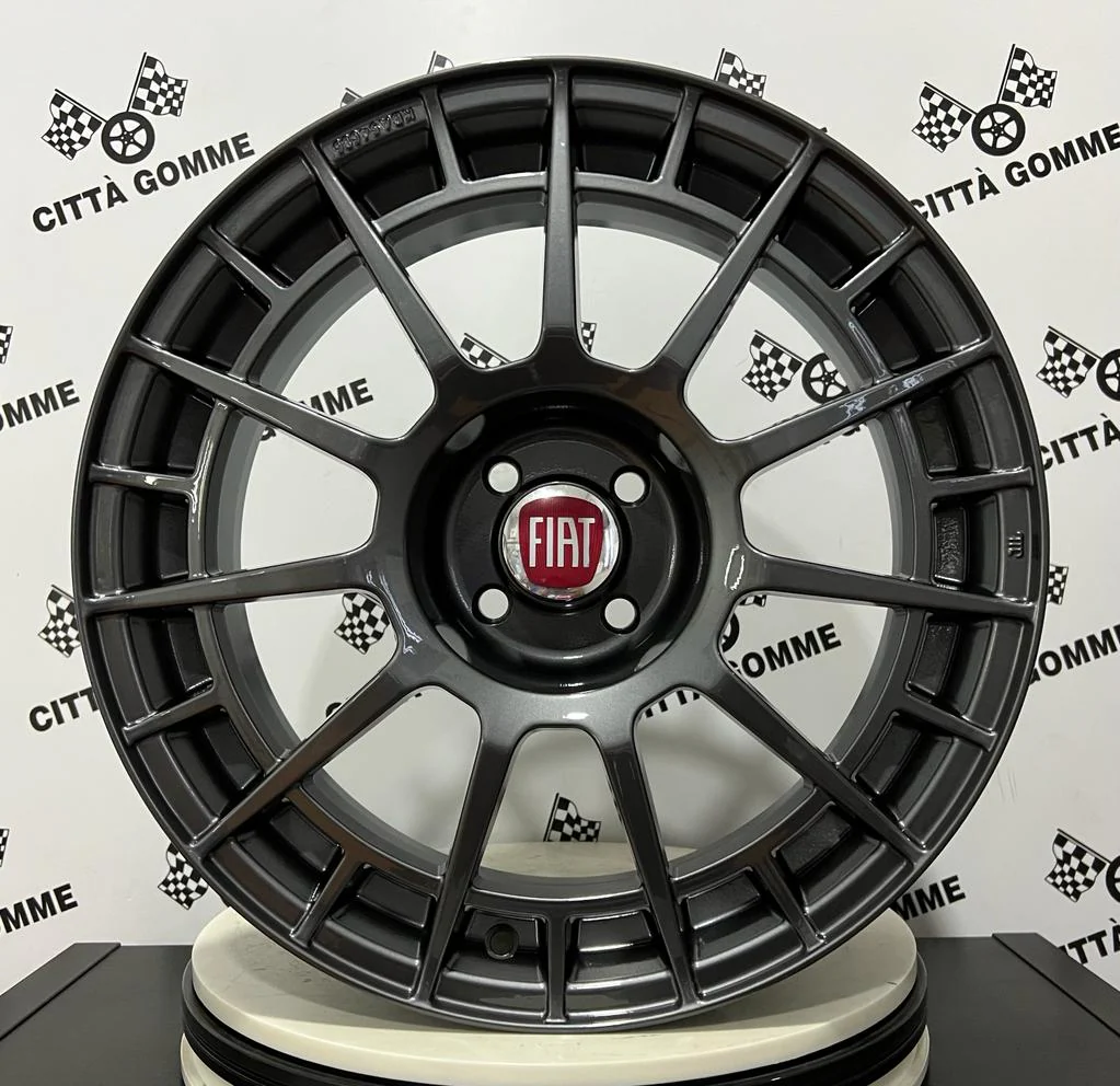 Set da 4 Cerchi in lega NTT per Fiat BRAVO IDEA PANDA STILO 500 FIORINO - Image 2