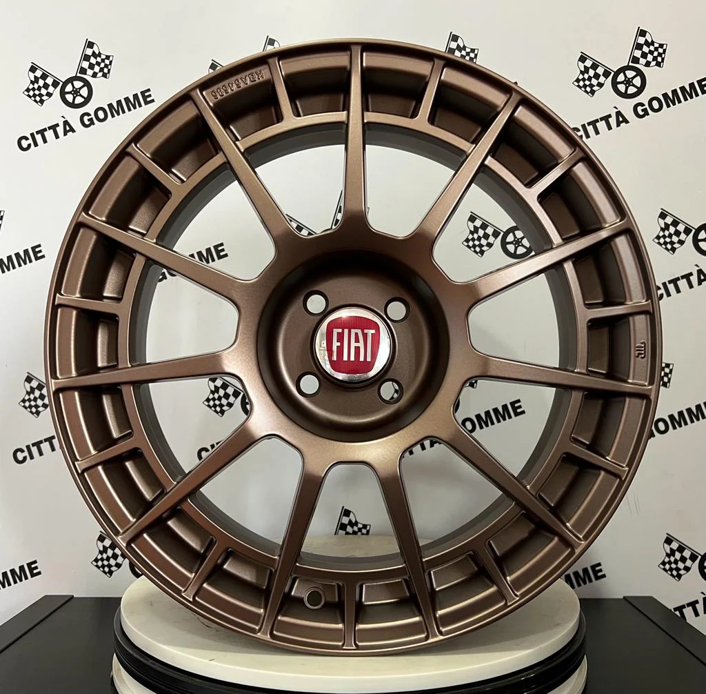 Set da 4 Cerchi in lega NTT per Fiat BRAVO IDEA PANDA STILO 500 FIORINO - Image 3