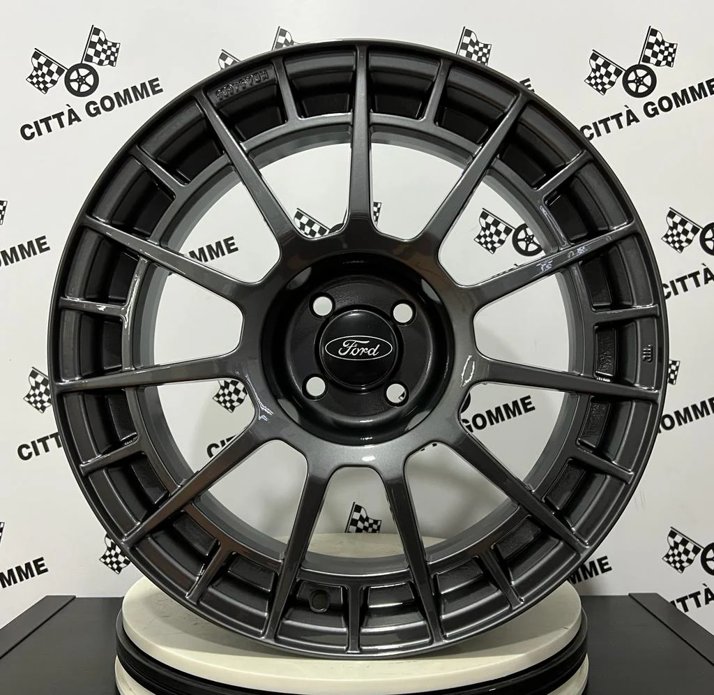 Set da 4 Cerchi in lega NTT per Ford B-MAX COUGAR ECOSPORT FIESTA FOCUS KA - Image 2