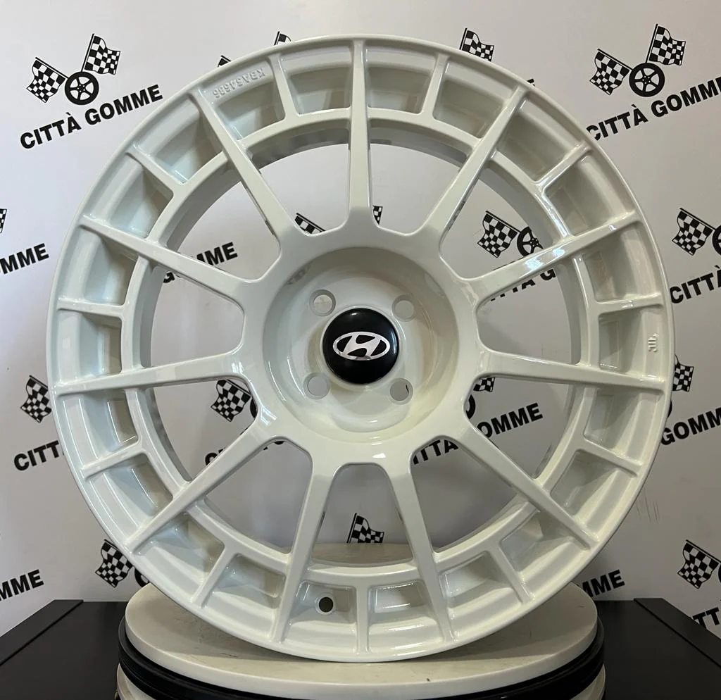 Set da 4 Cerchi in lega NTT per HYUNDAI i10 i20 Accent Bayon Getz - Image 4