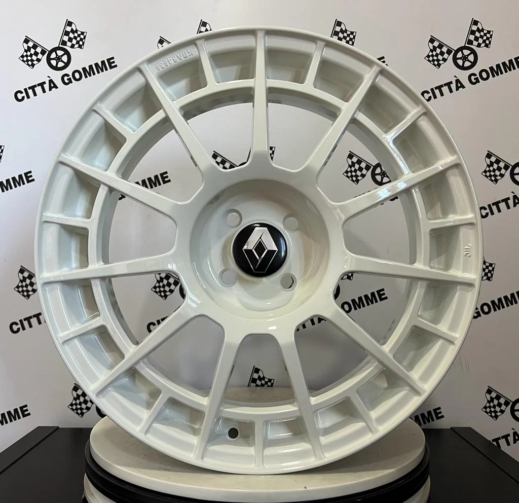 Set da 4 Cerchi in lega NTT per Renault Captur Clio Megane Scenic Twingo Zoe Wind - Image 4