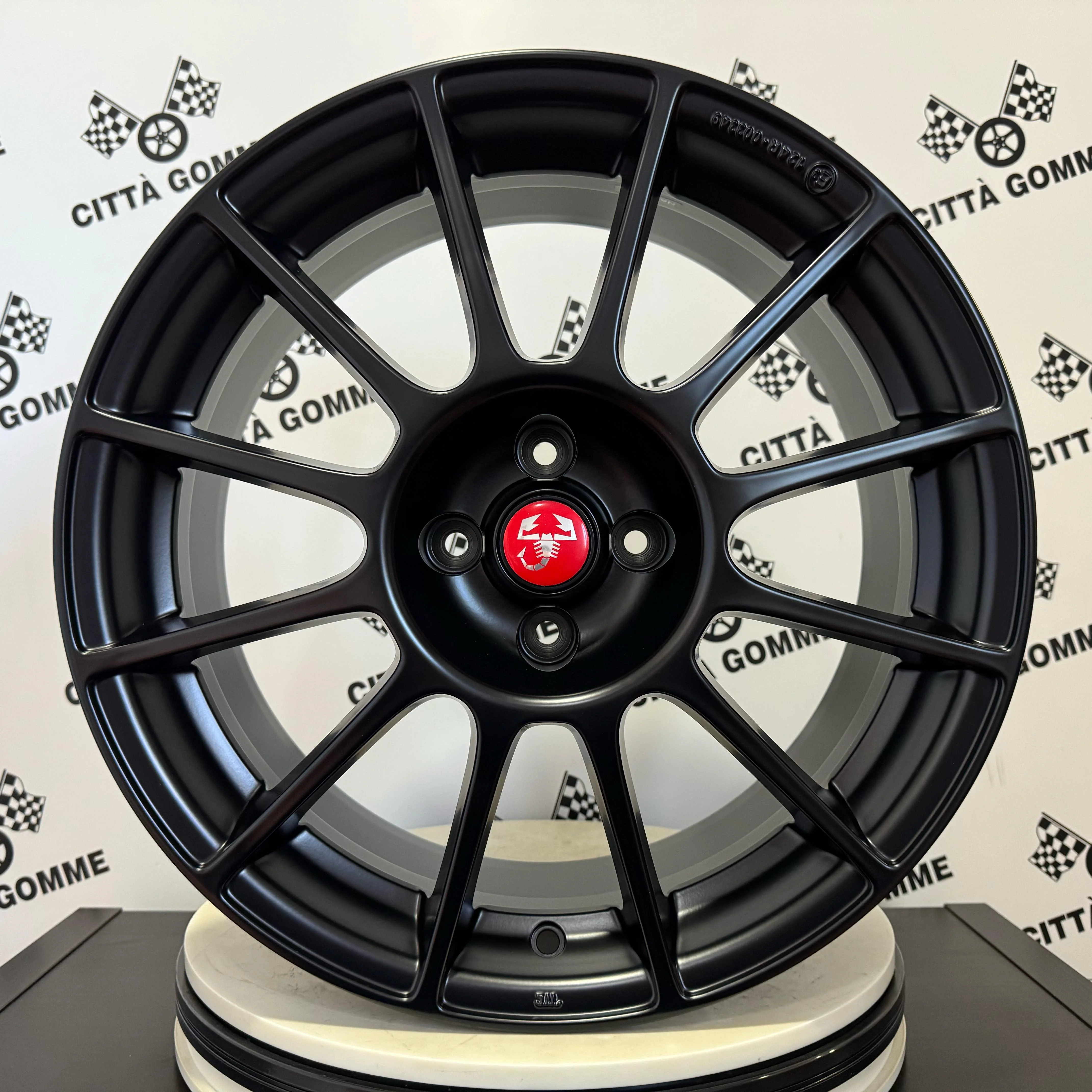 Set da 4 Cerchi in lega DEDICATI Abarth 500 595 SS esseesse - Image 10