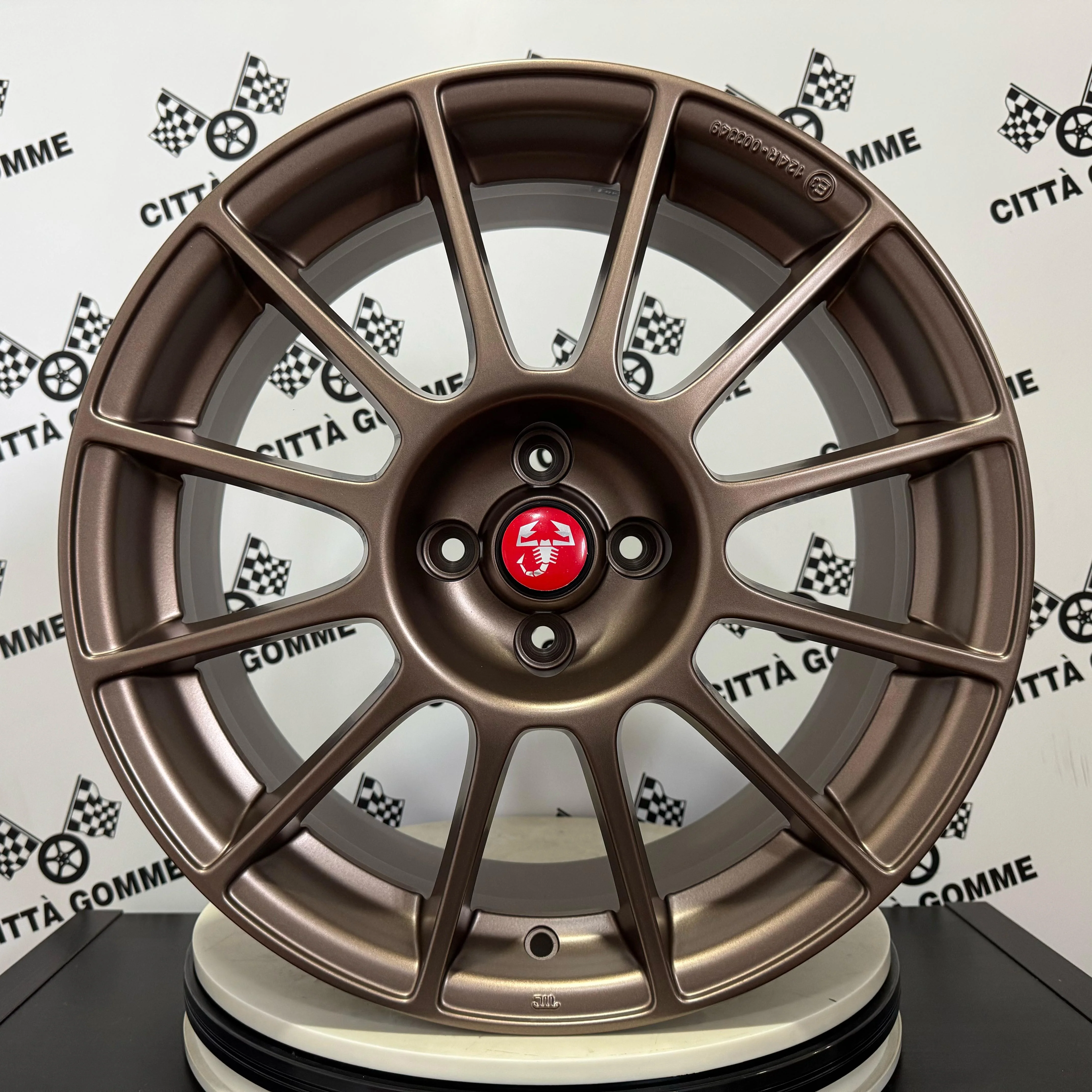 Set da 4 Cerchi in lega DEDICATI Abarth 500 595 SS esseesse - Image 11