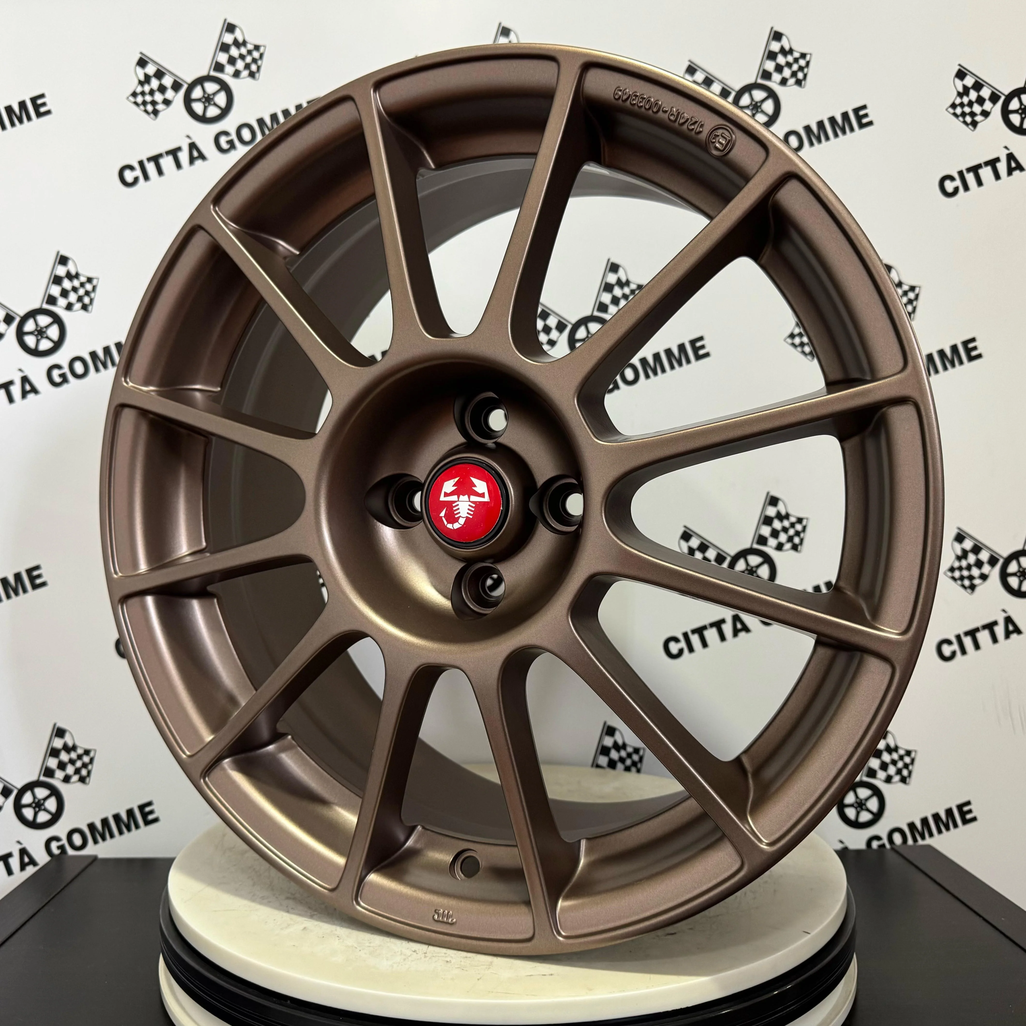 Set da 4 Cerchi in lega DEDICATI Abarth 500 595 SS esseesse - Image 12