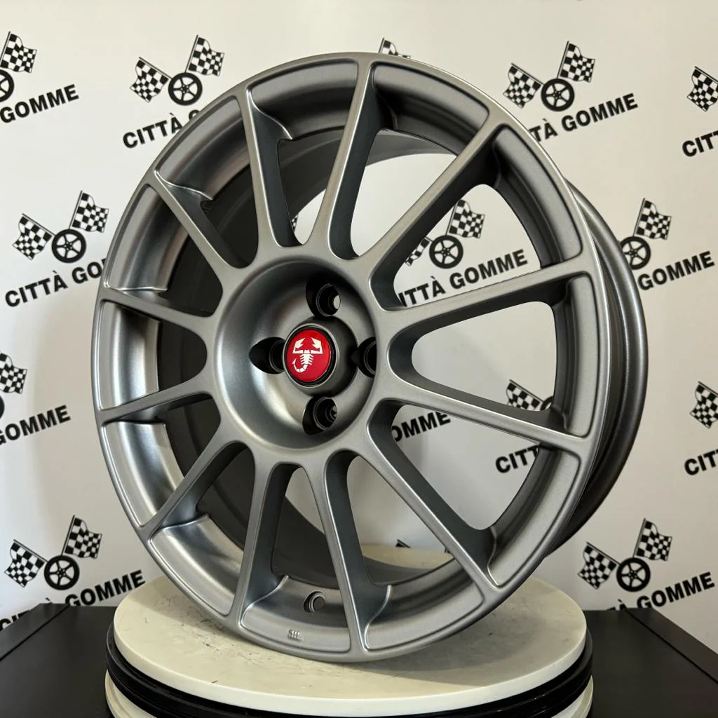 Set da 4 Cerchi in lega DEDICATI Abarth 500 595 SS esseesse - Image 4