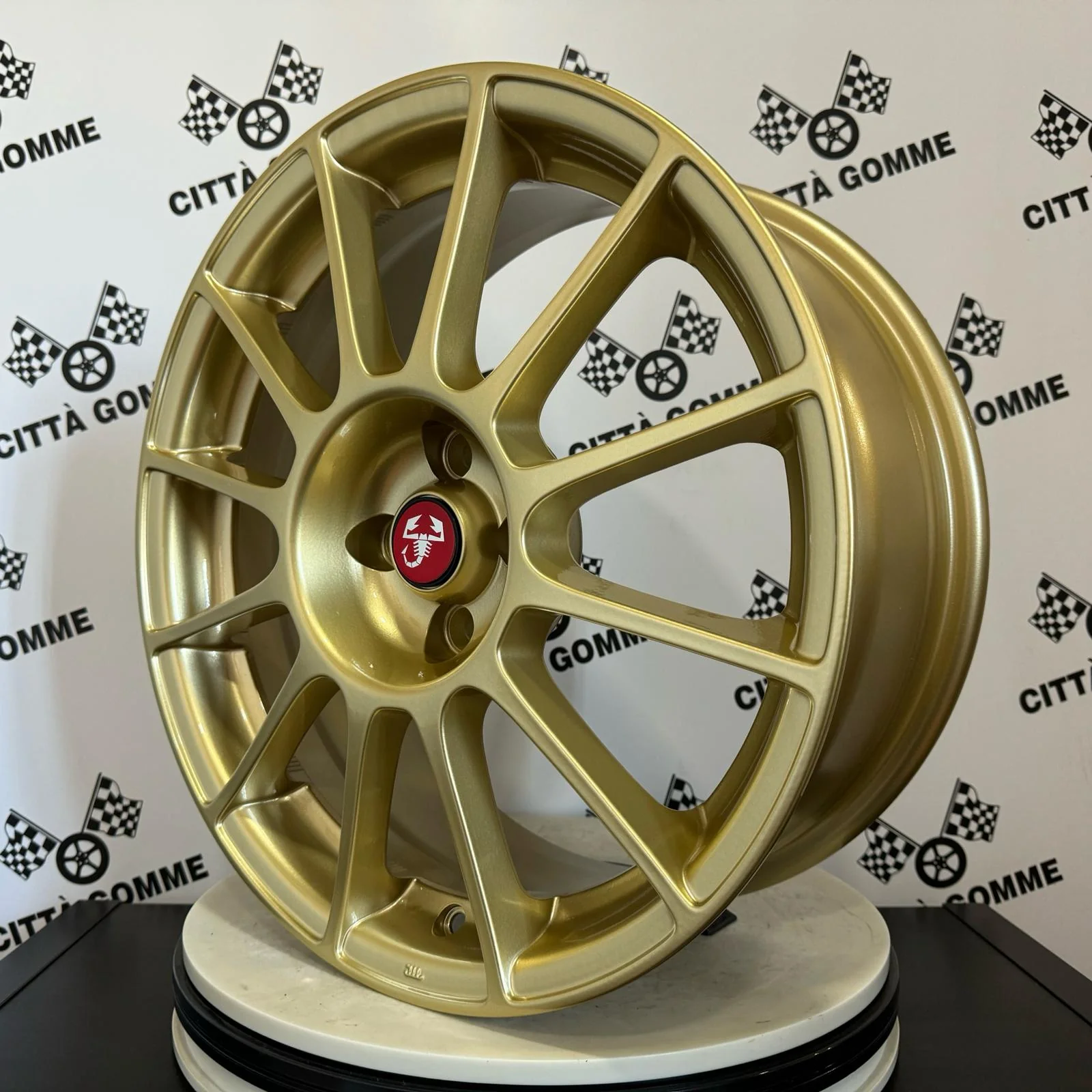 Set da 4 Cerchi in lega DEDICATI Abarth 500 595 SS esseesse - Image 8
