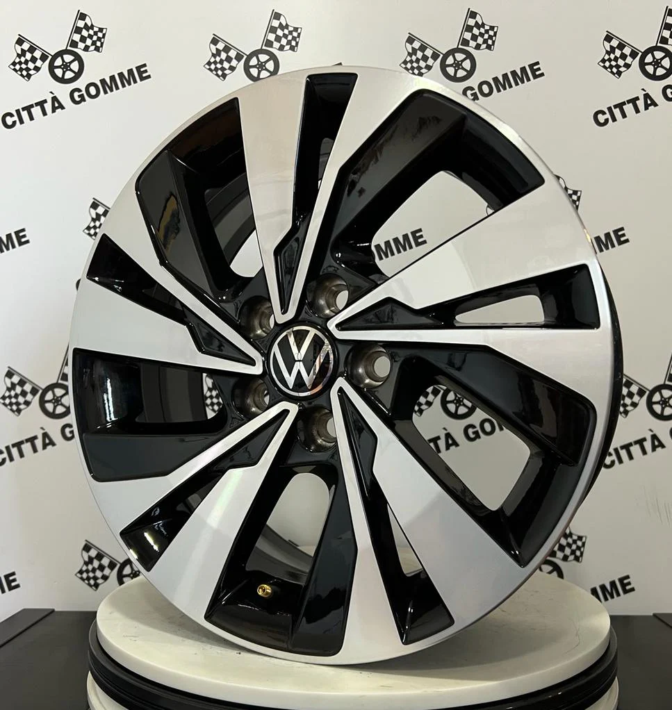 Set da 4 Cerchi in lega originali Volkswagen Polo T-Cross Fox New Beetle Golf IV da 15" Demontati - Image 2