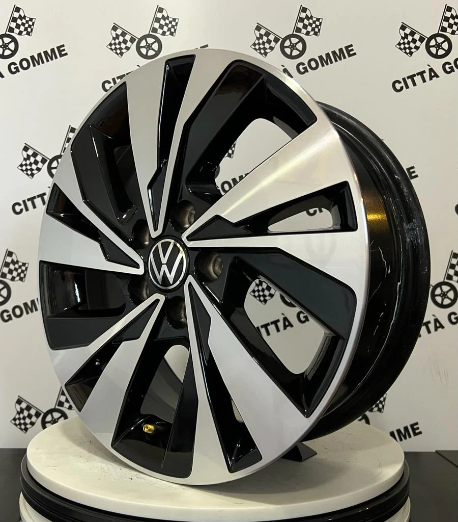 Set da 4 Cerchi in lega originali Volkswagen Polo T-Cross Fox New Beetle Golf IV da 15" Demontati - Image 3