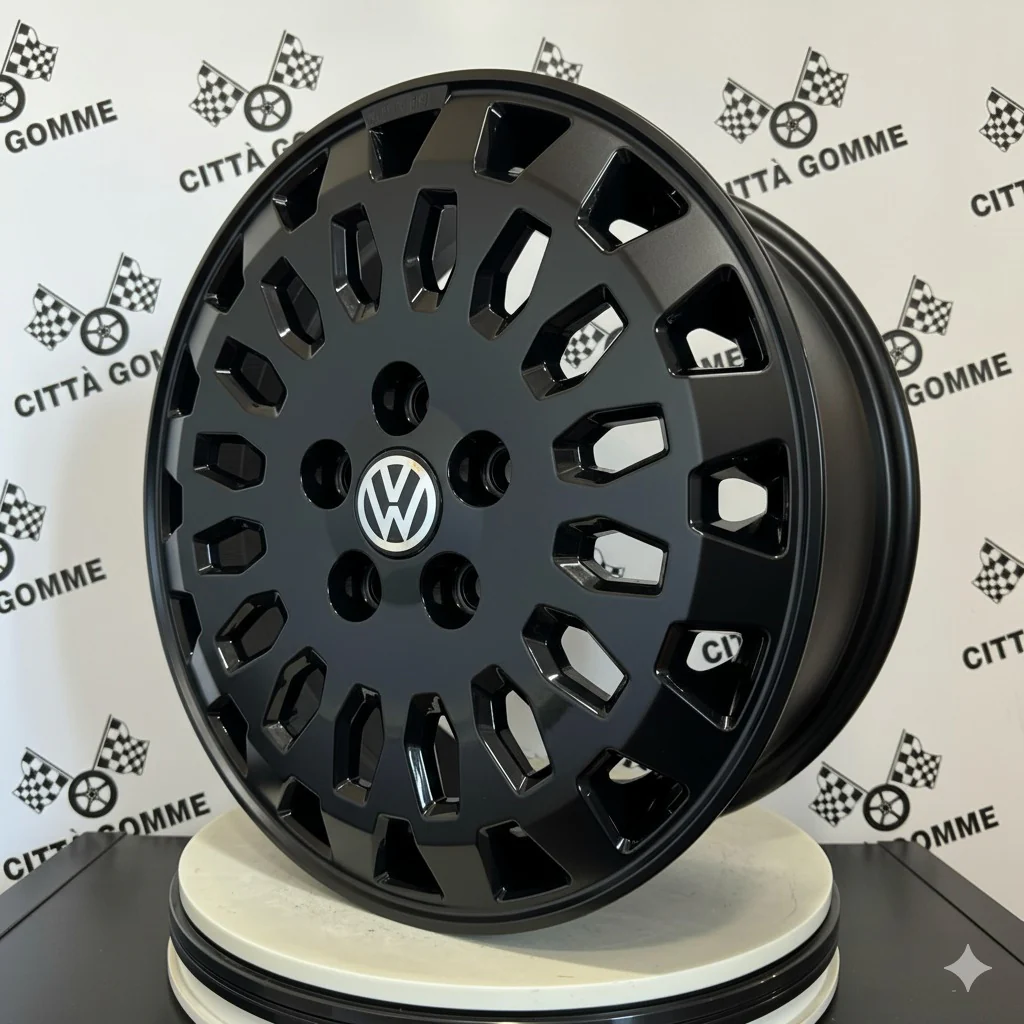 Set da 4 Cerchi in lega OVERLAND per VOLKSWAGEN AMAROK CRAFTER T5 T6 T7 MULTIVAN TRANSPORTER CARAVALLE CALIFORNIA - Image 4