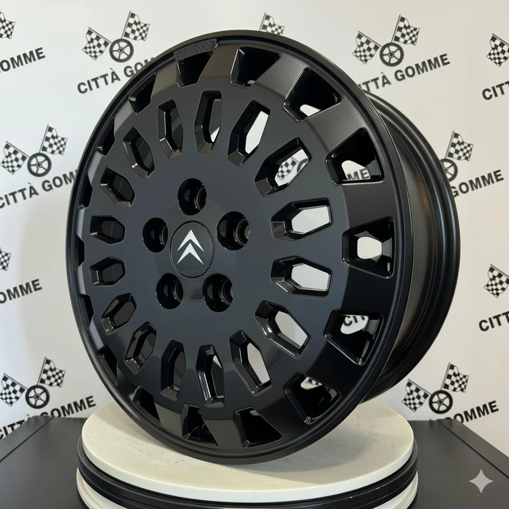 Set da 4 Cerchi in lega OVERLAND per CITROEN E-JUMPER JUMPER CAMPER 5X130 - Image 4