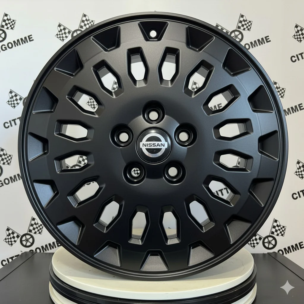 Set da 4 Cerchi in lega OVERLAND per NISSAN JUKE NV300 PRIMASTAR TOWNSTAR X-TRAIL QASHQAI - Image 3