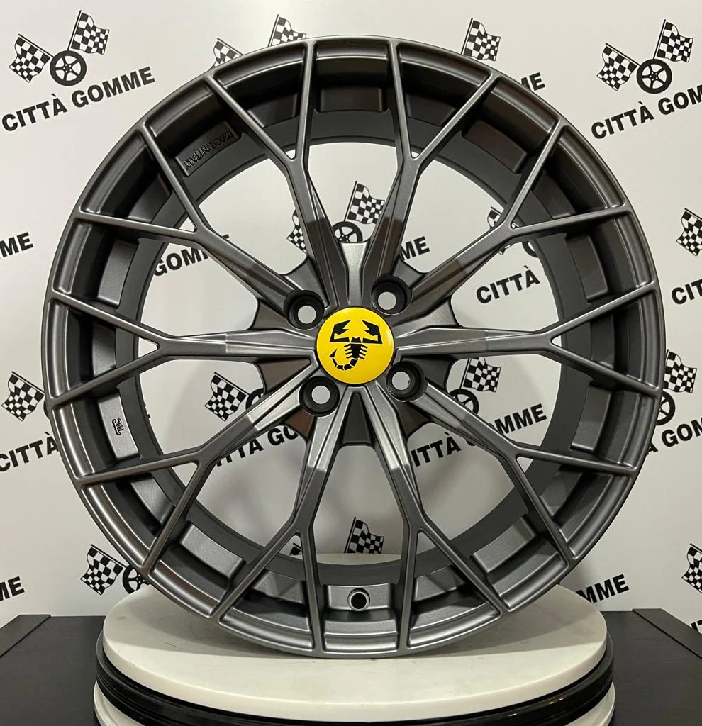 Set da 4 Cerchi in lega Power per Abarth 500 595 SS esseesse - Image 4