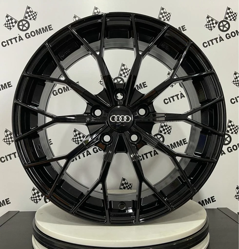 Set da 4 Cerchi in lega Power per Audi A3 A4 A5 A6 A7 A8 TT Q2 Q3 Q5 Q7 Q8 - Image 2
