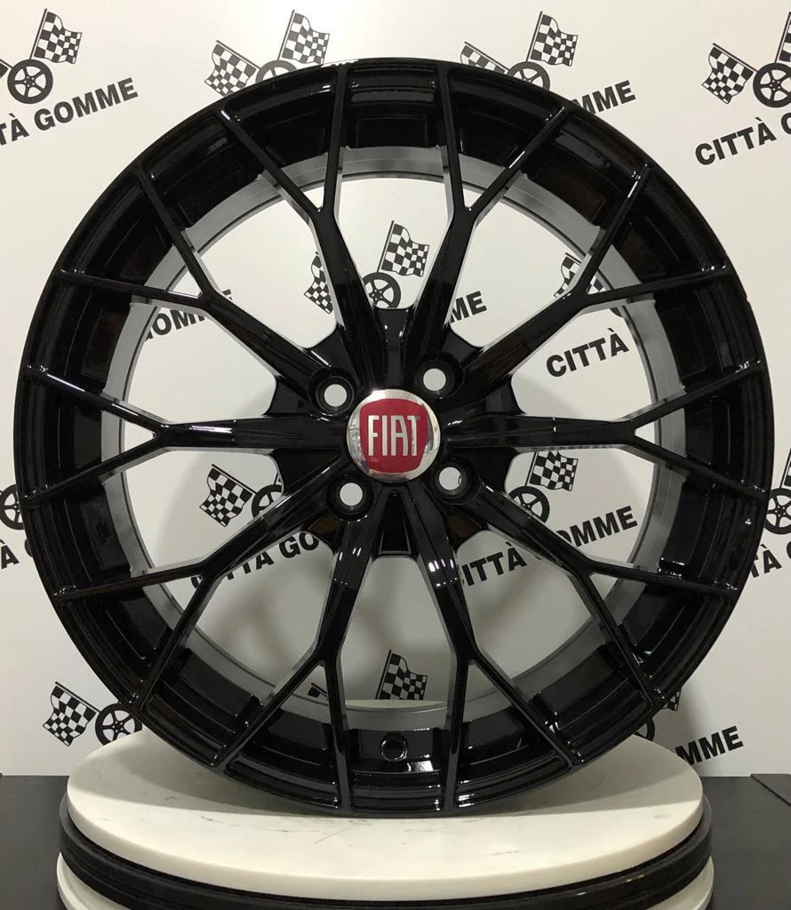 Set da 4 Cerchi in lega Power per Fiat Panda 500 Fiorino Idea Bravo Stilo - Image 3