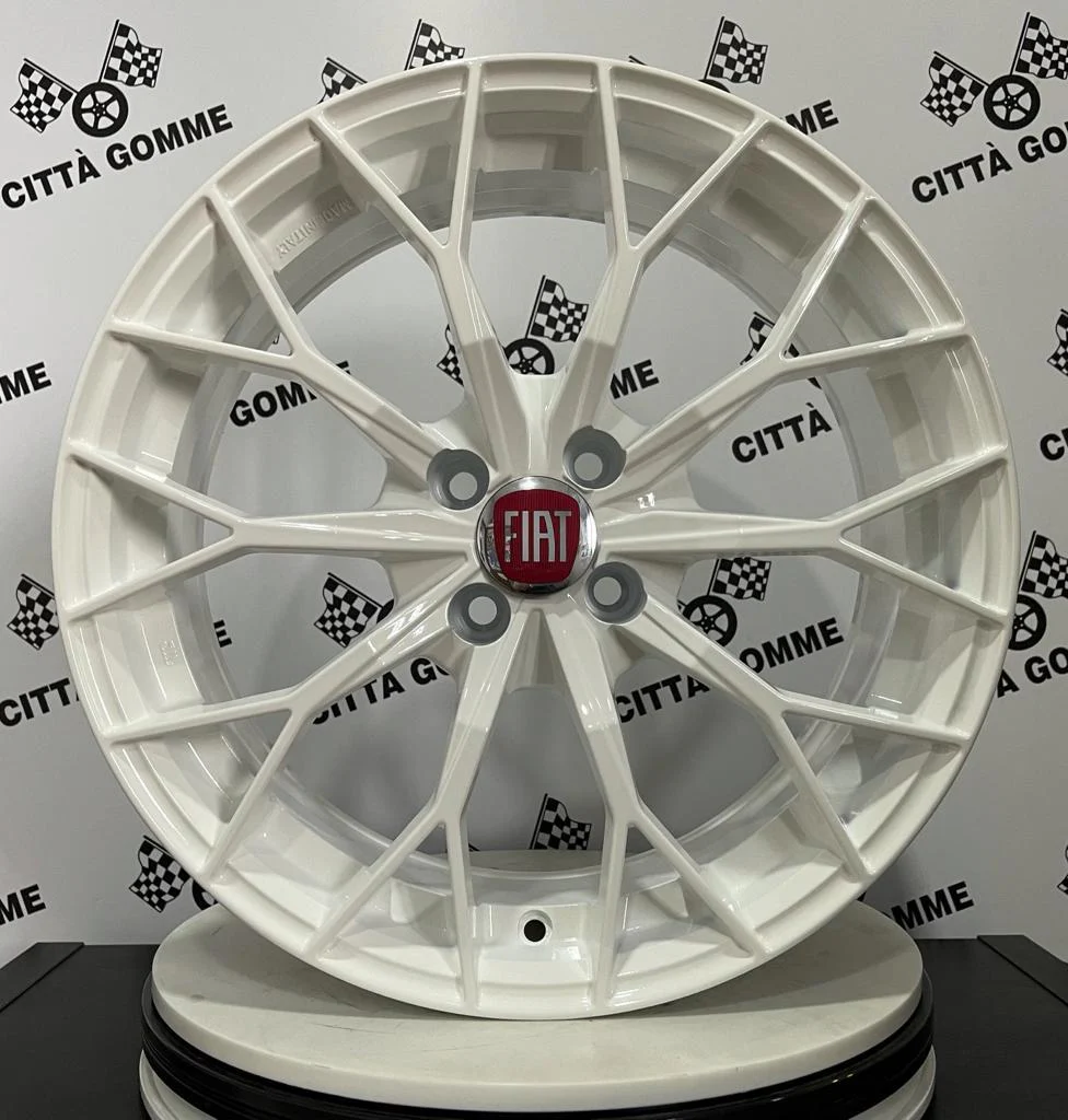 Set da 4 Cerchi in lega Power per Fiat Panda 500 Fiorino Idea Bravo Stilo - Image 5