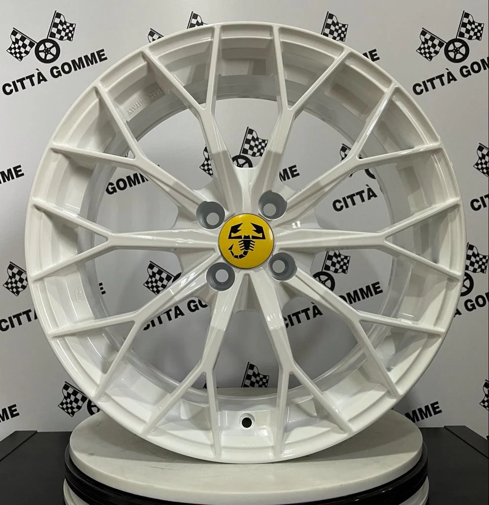 Set da 4 Cerchi in lega Power per Grande Punto Abarth e Punto Evo Abarth esseesse - Image 5