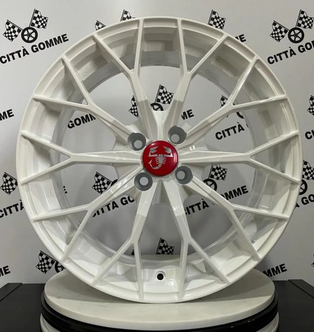 Set da 4 Cerchi in lega Power per Grande Punto Abarth e Punto Evo Abarth esseesse - Image 5