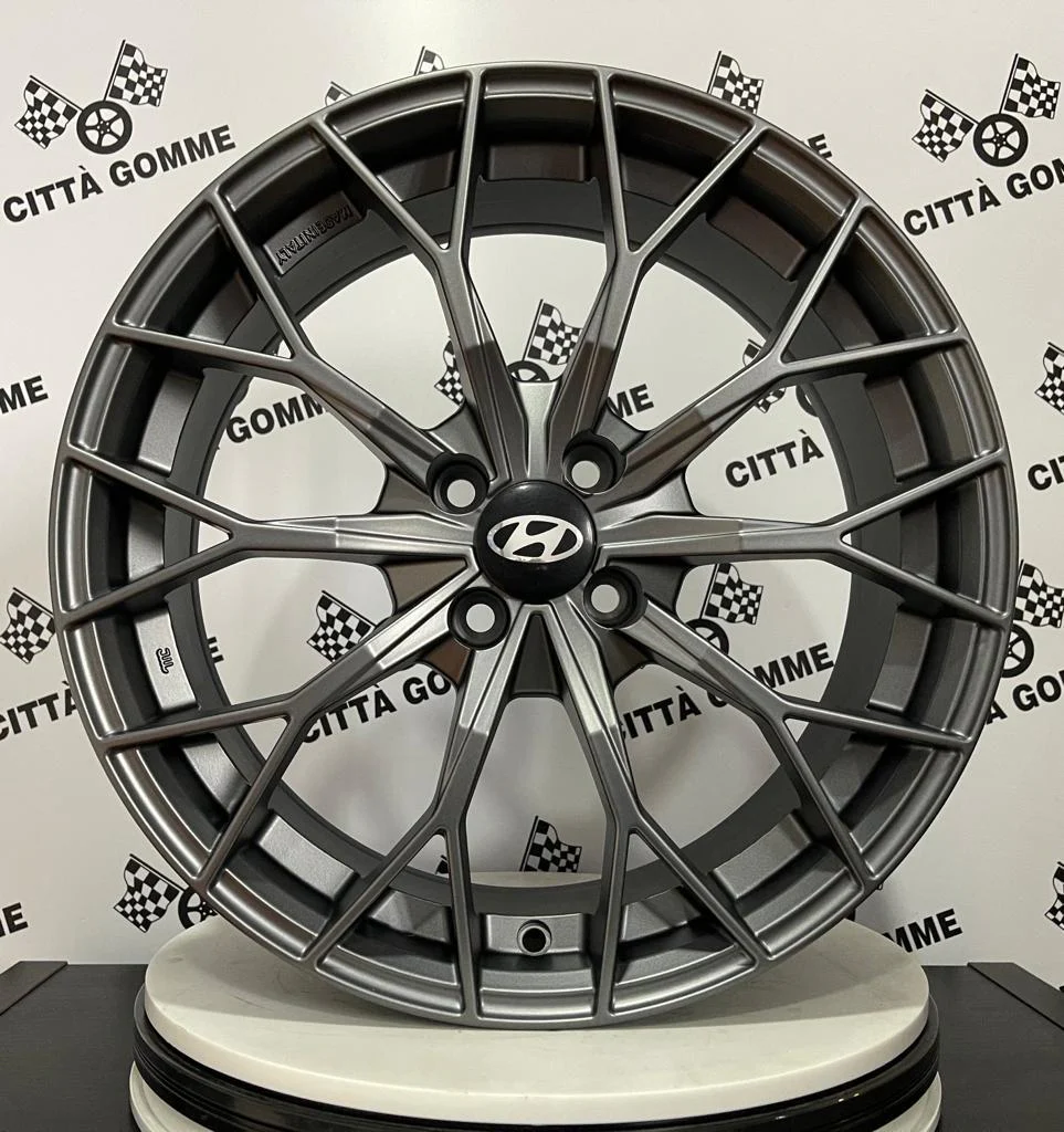 Set da 4 Cerchi in lega Power per Hyundai i10 i20 Accent Atos Getz - Image 4
