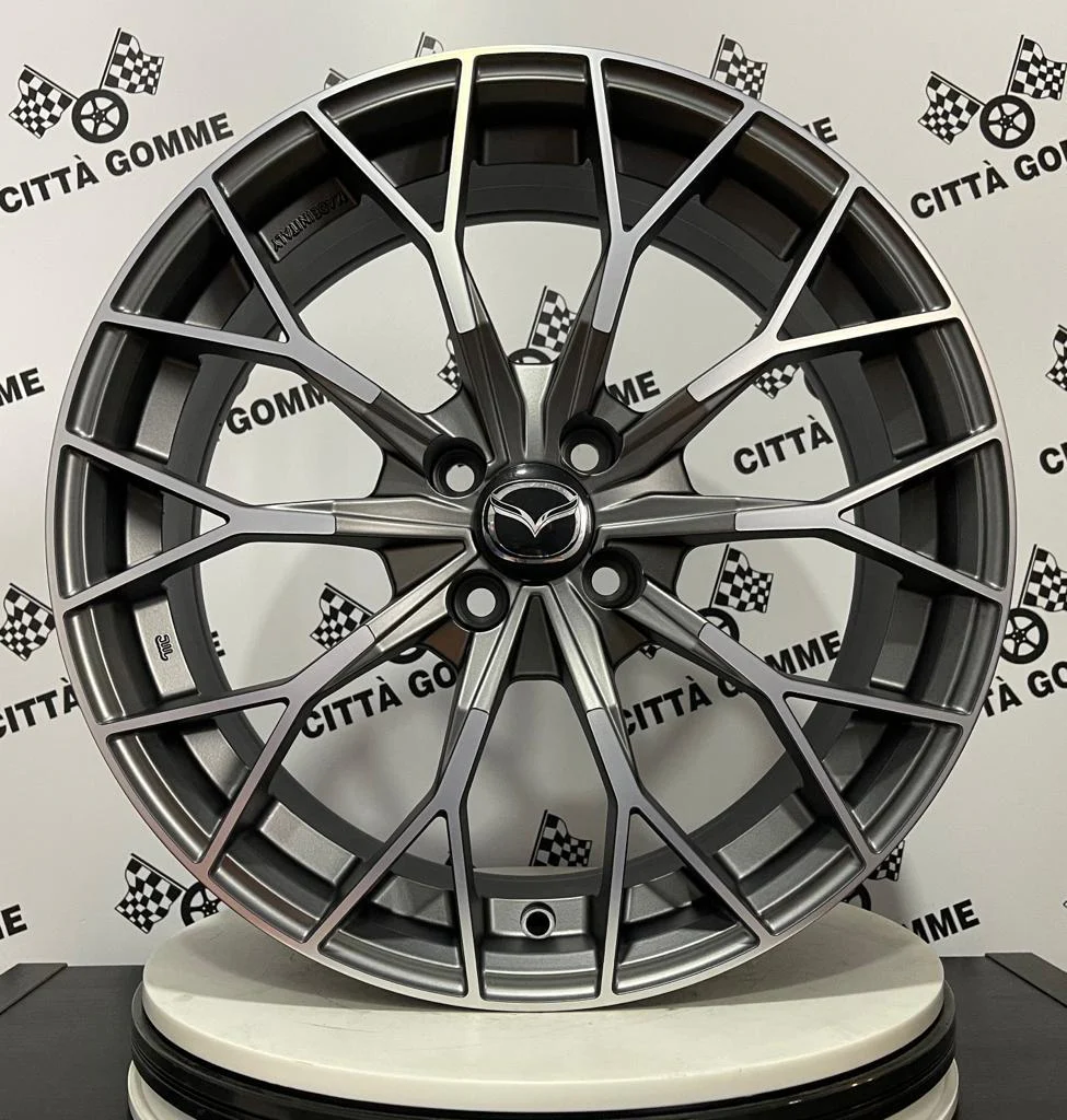 Set da 4 Cerchi in lega Power per Mazda 2 MX-3 MX-5 Demio - Image 2