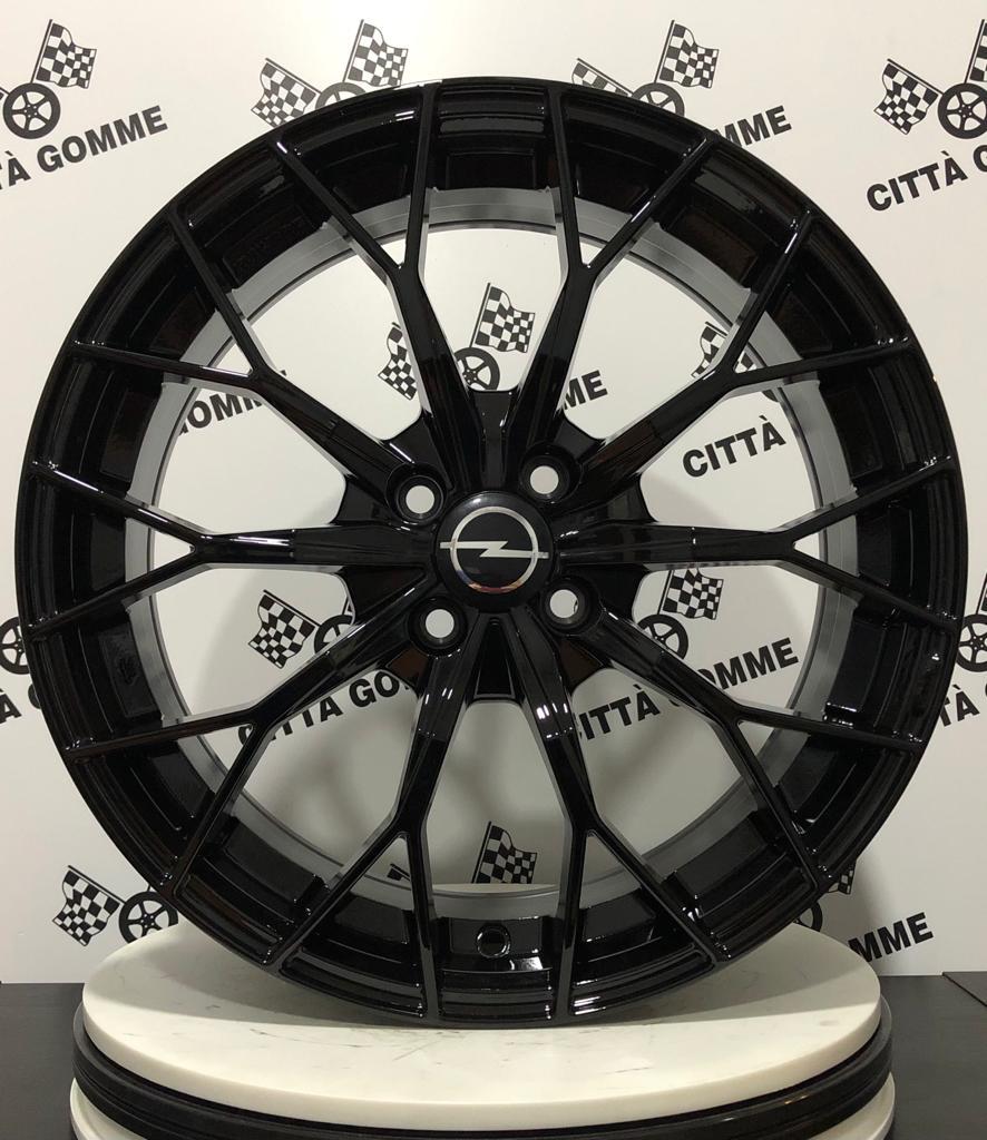 Set da 4 Cerchi in lega Power per Opel Agila Astra Corsa Meriva Tigra Karl Adam - Image 3