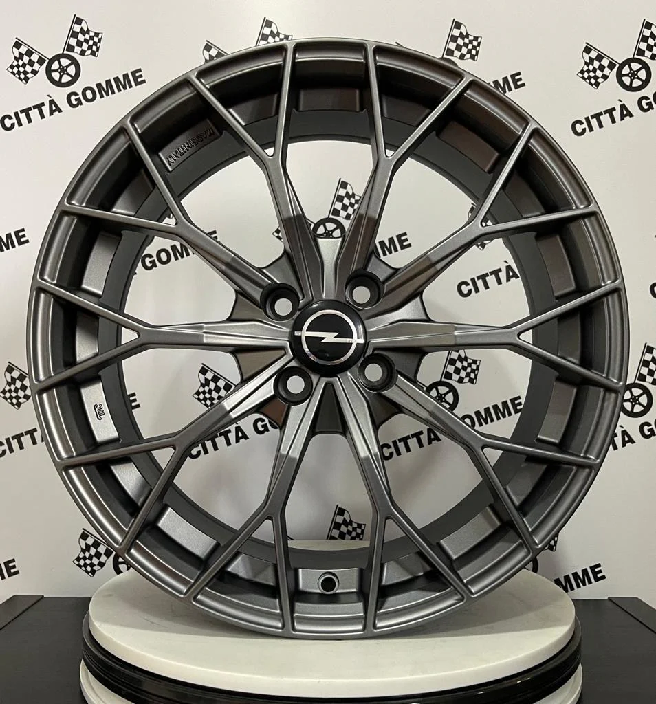 Set da 4 Cerchi in lega Power per Opel Agila Astra Corsa Meriva Tigra Karl Adam - Image 4
