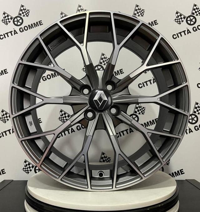 Set da 4 Cerchi in lega Power per Renault Clio Captur Modus Megane Twingo Zoe - Image 2