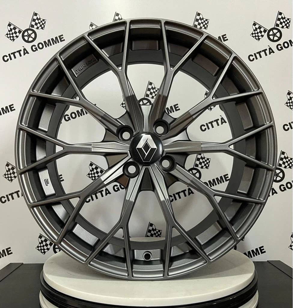 Set da 4 Cerchi in lega Power per Renault Clio Captur Modus Megane Twingo Zoe - Image 4