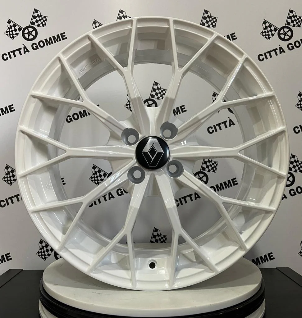 Set da 4 Cerchi in lega Power per Renault Clio Captur Modus Megane Twingo Zoe - Image 5