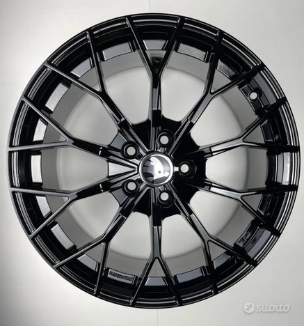 Set da 4 Cerchi in lega Power per Skoda Karoq Kodiaq Octavia Superb Yeti Enyaq - Image 4