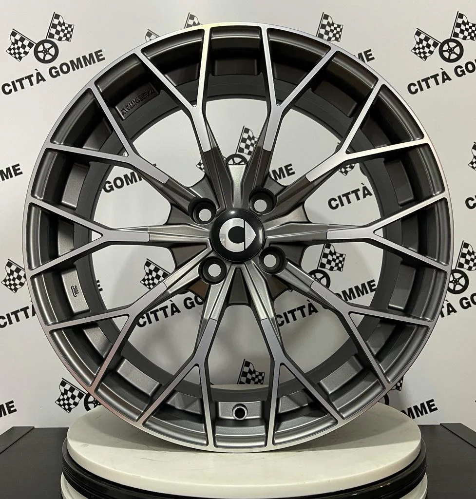 Set da 4 Cerchi in lega Power per Smart Forfour II Fortwo III Cabrio Brabus dal 2014> - Image 2