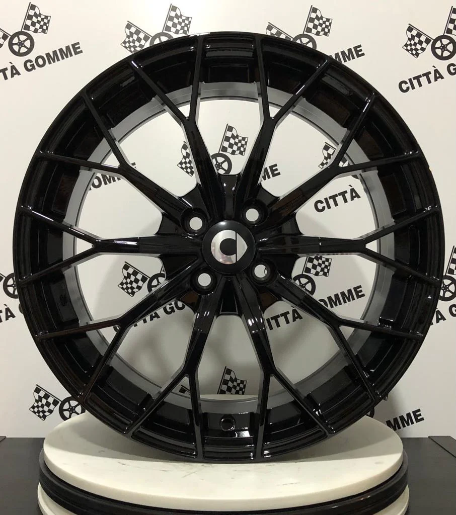 Set da 4 Cerchi in lega Power per Smart Forfour II Fortwo III Cabrio Brabus dal 2014> - Image 3