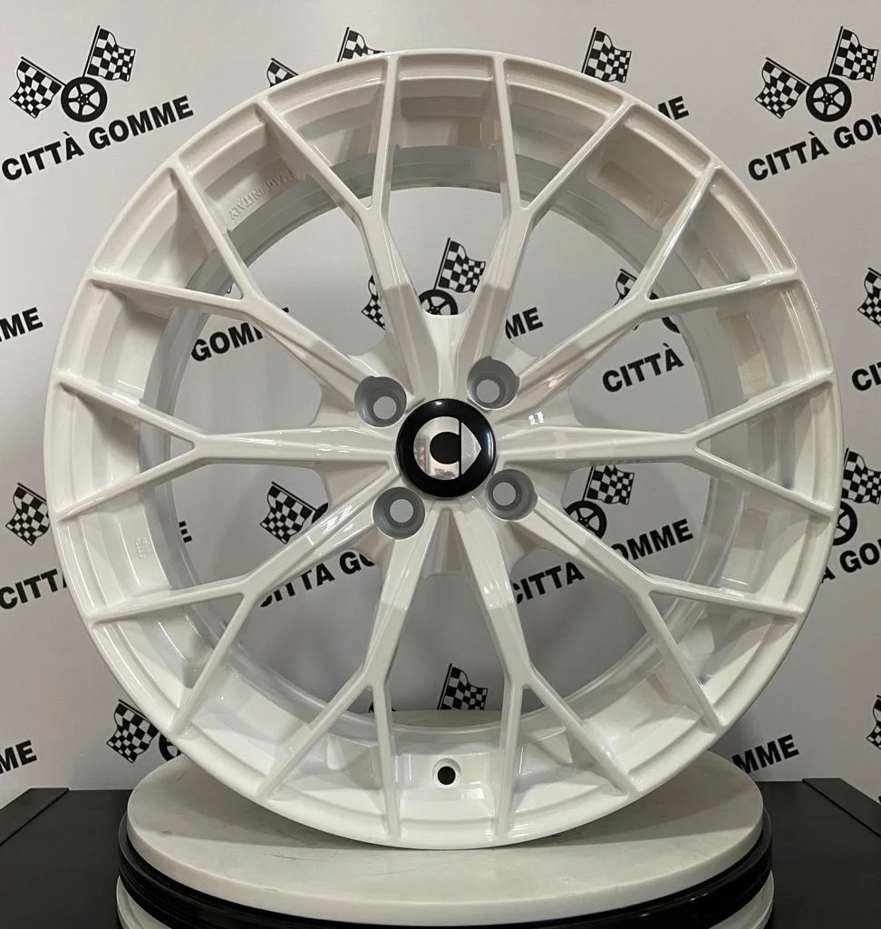 Set da 4 Cerchi in lega Power per Smart Forfour II Fortwo III Cabrio Brabus dal 2014> - Image 4