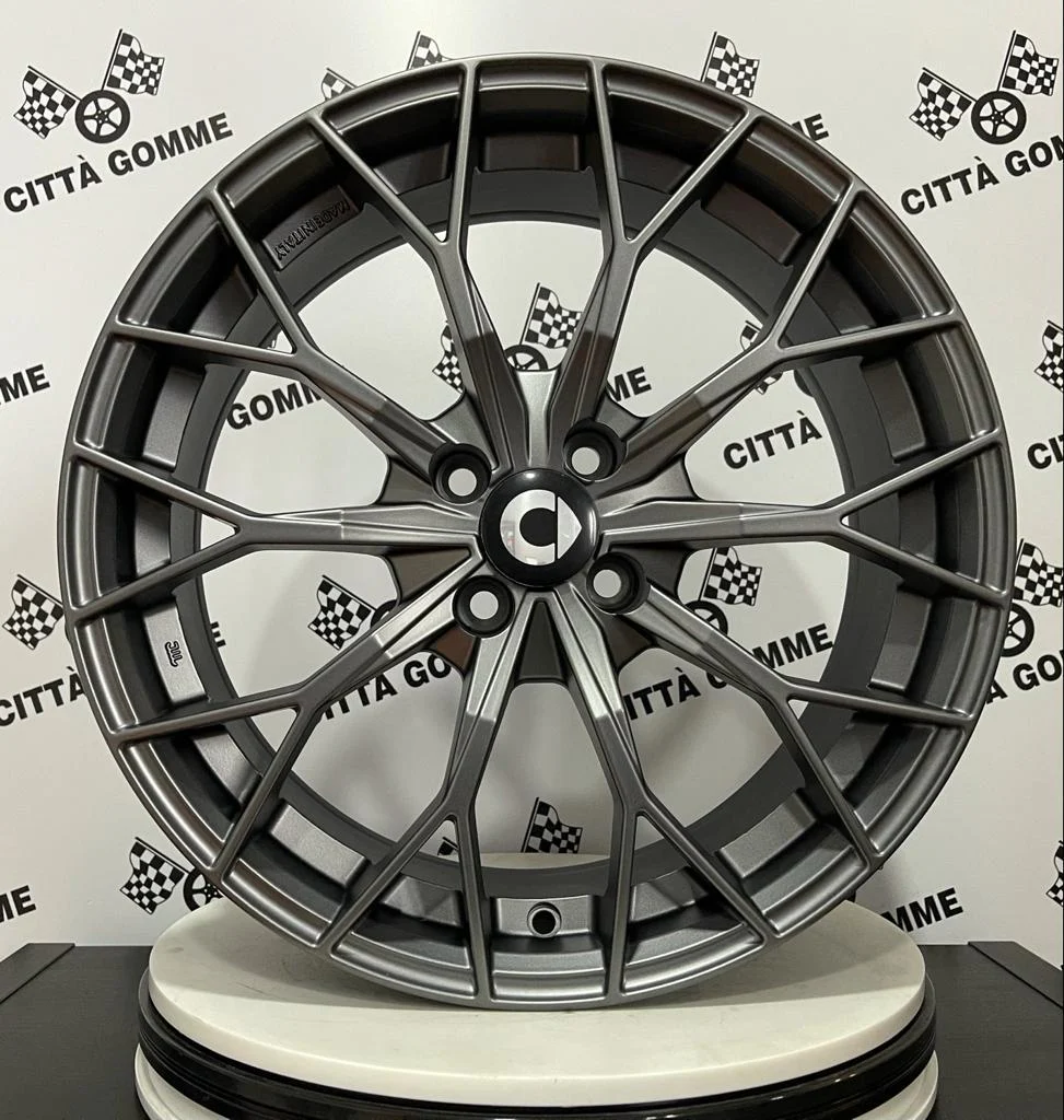 Set da 4 Cerchi in lega Power per Smart Forfour II Fortwo III Cabrio Brabus dal 2014> - Image 5