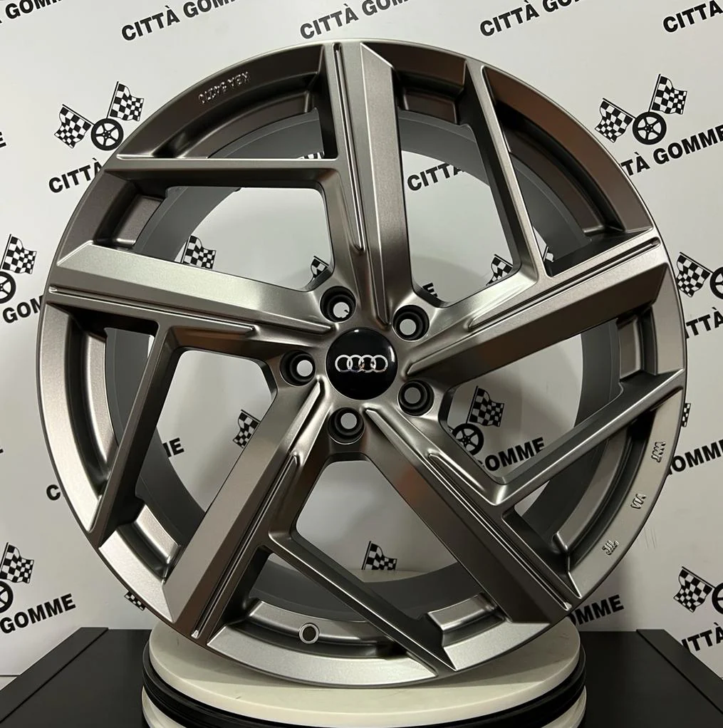 Set da 4 Cerchi in lega Qvattro per Audi A3 A4 A5 A6 A7 A8 TT Q2 Q3 Q5 Q7 Q8 E-Tron KAPPA - Image 3