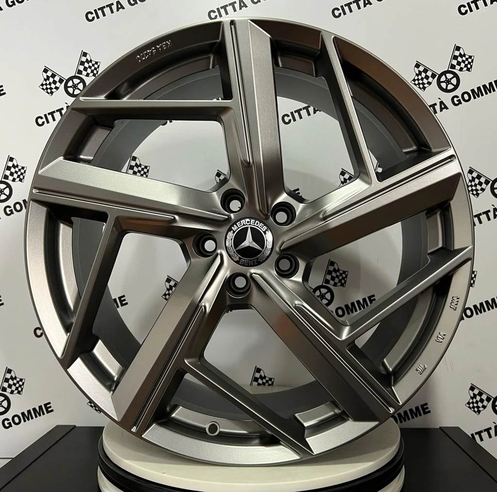 Set da 4 Cerchi in lega Qvattro per Mercedes Classe A B C E CLA GLA GLB VITO GLK GLE GLC KAPPA - Image 5