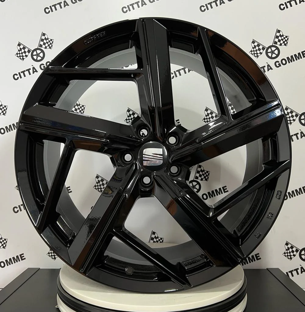 Set da 4 Cerchi in lega Qvattro per Seat Alhambra Ateca Altea Exeo Leon Tarraco KAPPA - Image 3