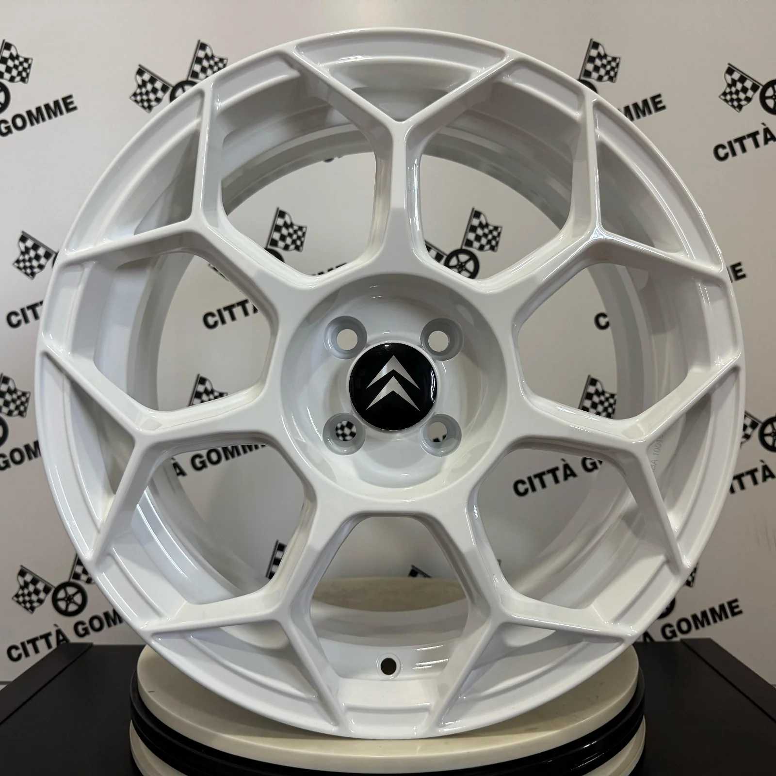 Set da 4 Cerchi in lega RACEWAY per CITROEN BERLINGO C2 C3 C4 DS3 DS4 DS5 - Image 5