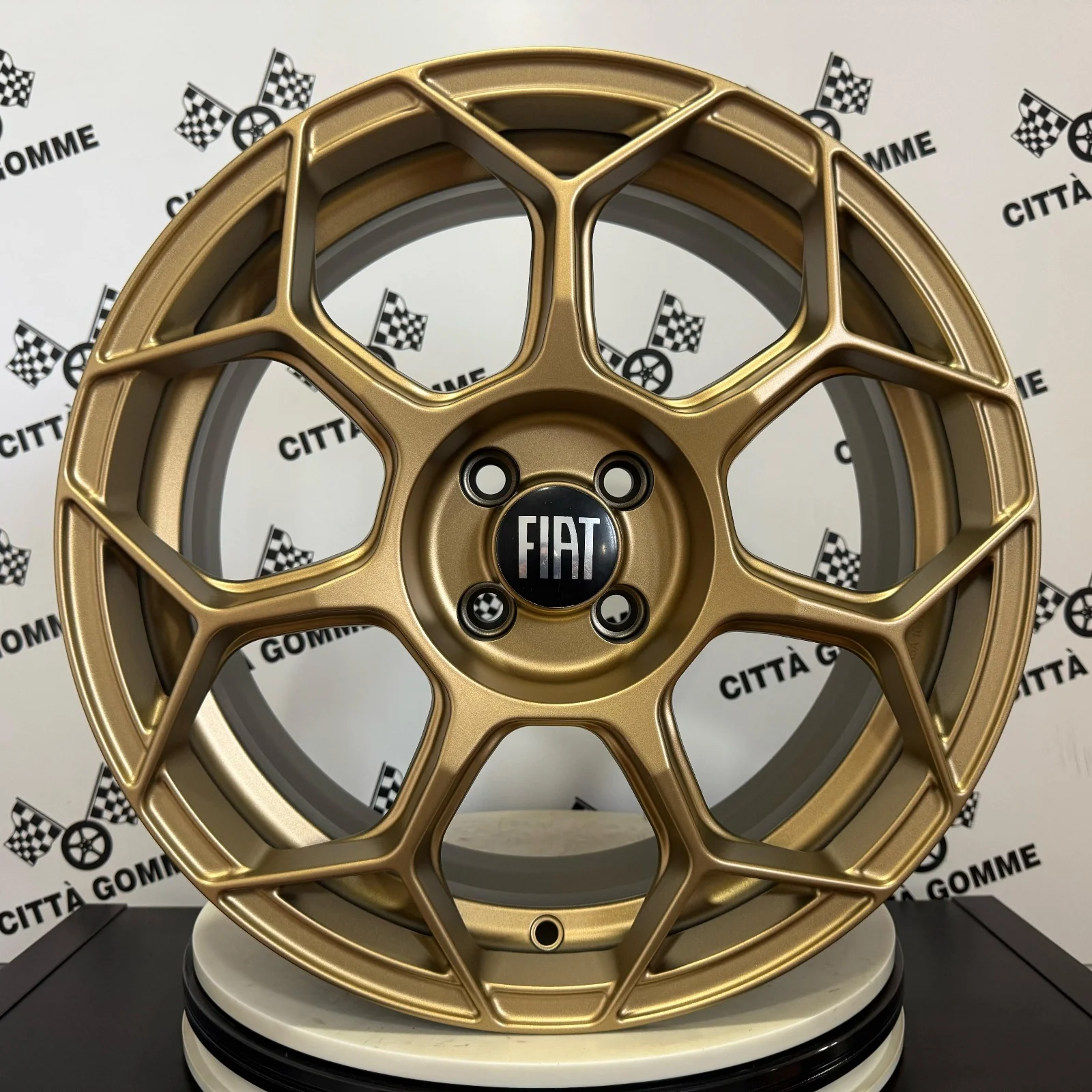 Set da 4 Cerchi in lega RACEWAY per FIAT GRANDE PANDA 600 - Image 3